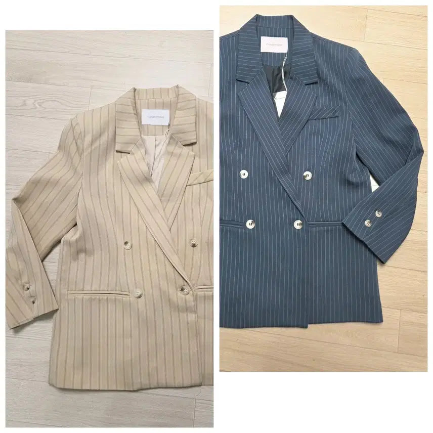 [BUNJANG] THEVERYTHING Striped Daily Jacket / 새상픔 여성66반 스트라이프 데일리 자켓-더베리띵