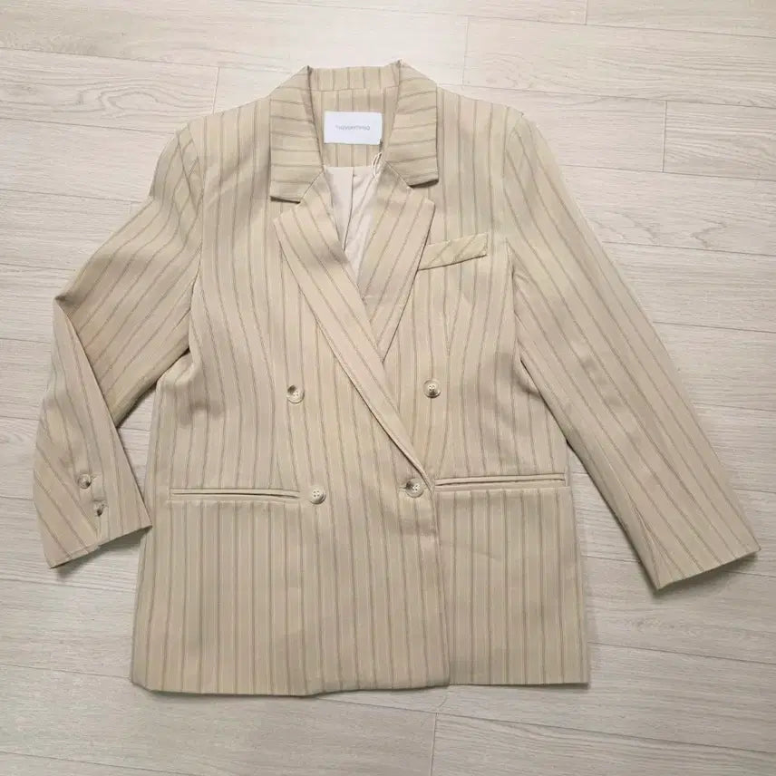 [BUNJANG] THEVERYTHING Striped Daily Jacket / 새상픔 여성66반 스트라이프 데일리 자켓-더베리띵
