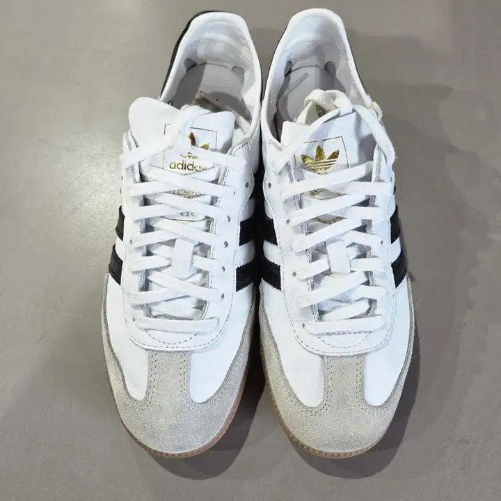 [BUNJANG] Adidas Samba Decon White Black 255 Sneakers / 아디다스 삼바 데콘 흰검 255 IF0642
