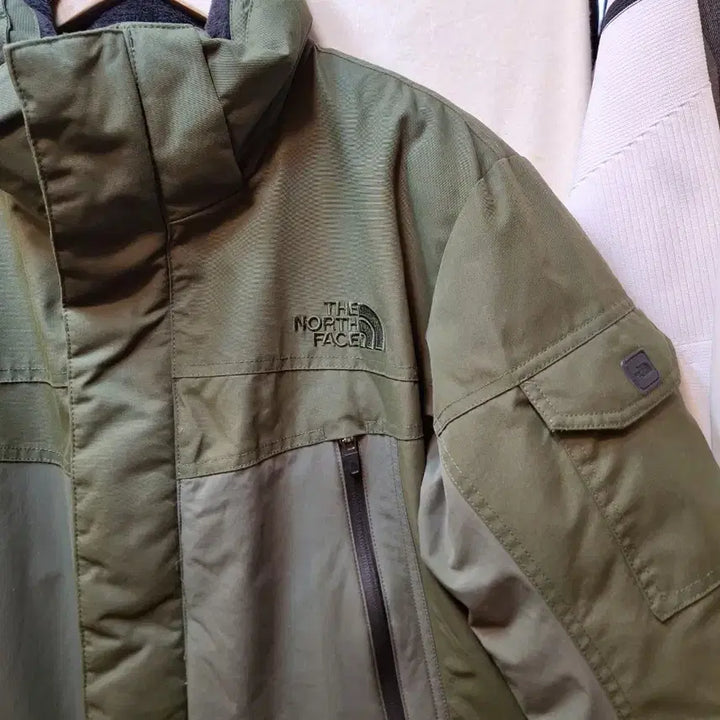 [BUNJANG] The North Face Olive Padded Jumper / 노스페이스 올리브 패딩 점퍼