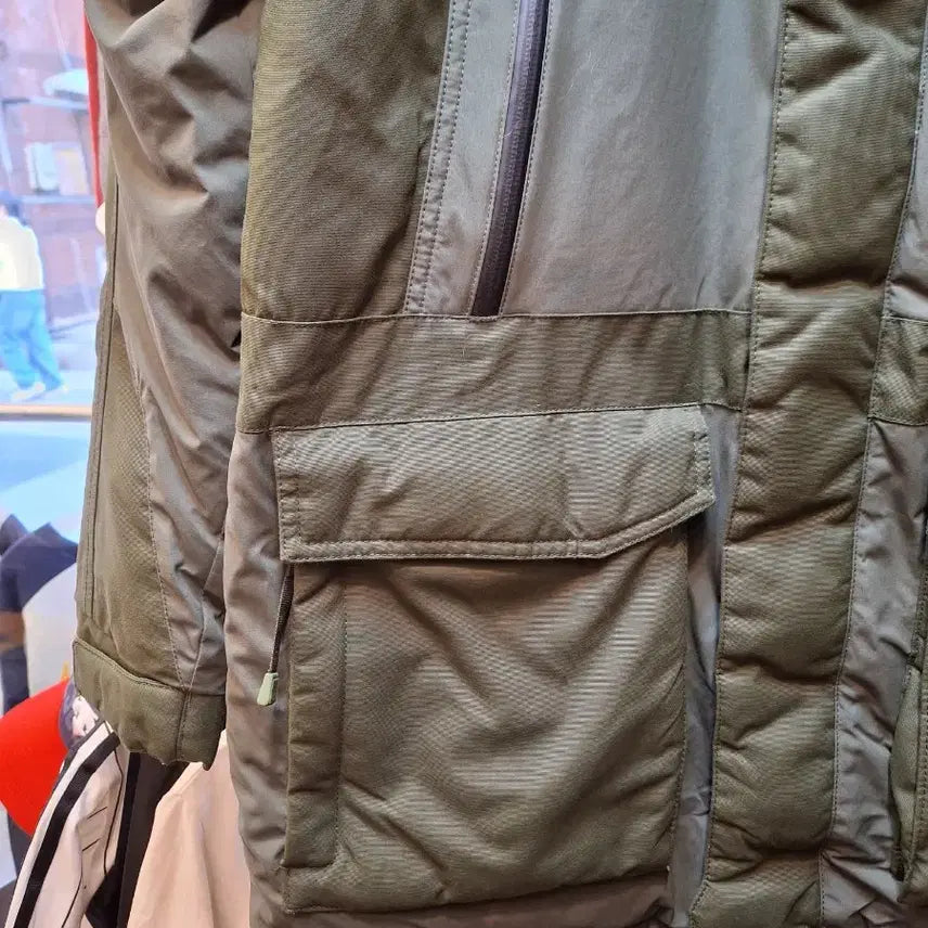[BUNJANG] The North Face Olive Padded Jumper / 노스페이스 올리브 패딩 점퍼