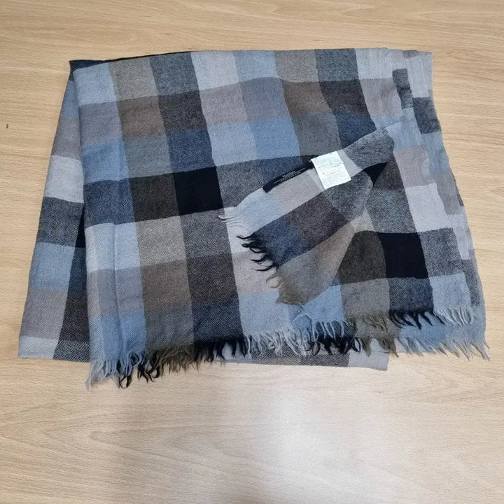 [BUNJANG] Max Mara Check Pattern Muffler / ㅡ 막스마라 봄가을 머플러ㅡ0311