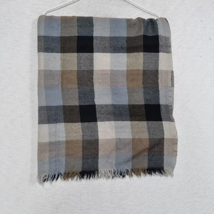 [BUNJANG] Max Mara Check Pattern Muffler / ㅡ 막스마라 봄가을 머플러ㅡ0311