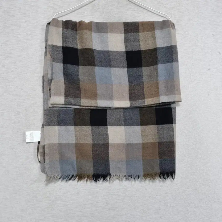 [BUNJANG] Max Mara Check Pattern Muffler / ㅡ 막스마라 봄가을 머플러ㅡ0311