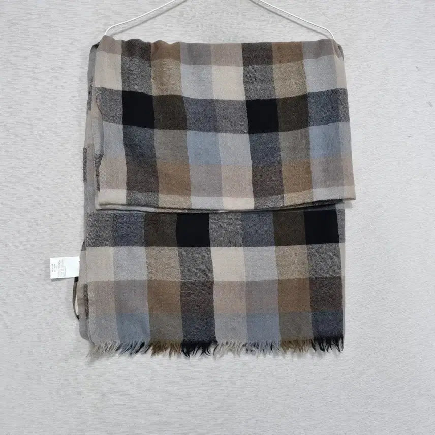 [BUNJANG] Max Mara Check Pattern Muffler / ㅡ 막스마라 봄가을 머플러ㅡ0311