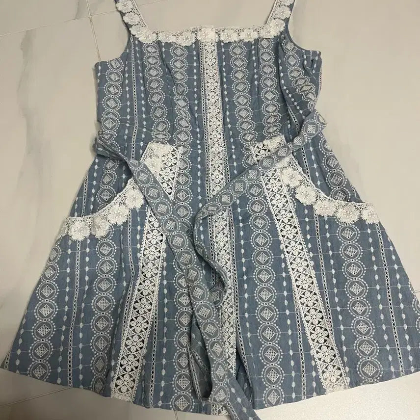 [BUNJANG] Maje Lavia Jumpsuit 36 / maje 마쥬 레이스 점프수트 36
