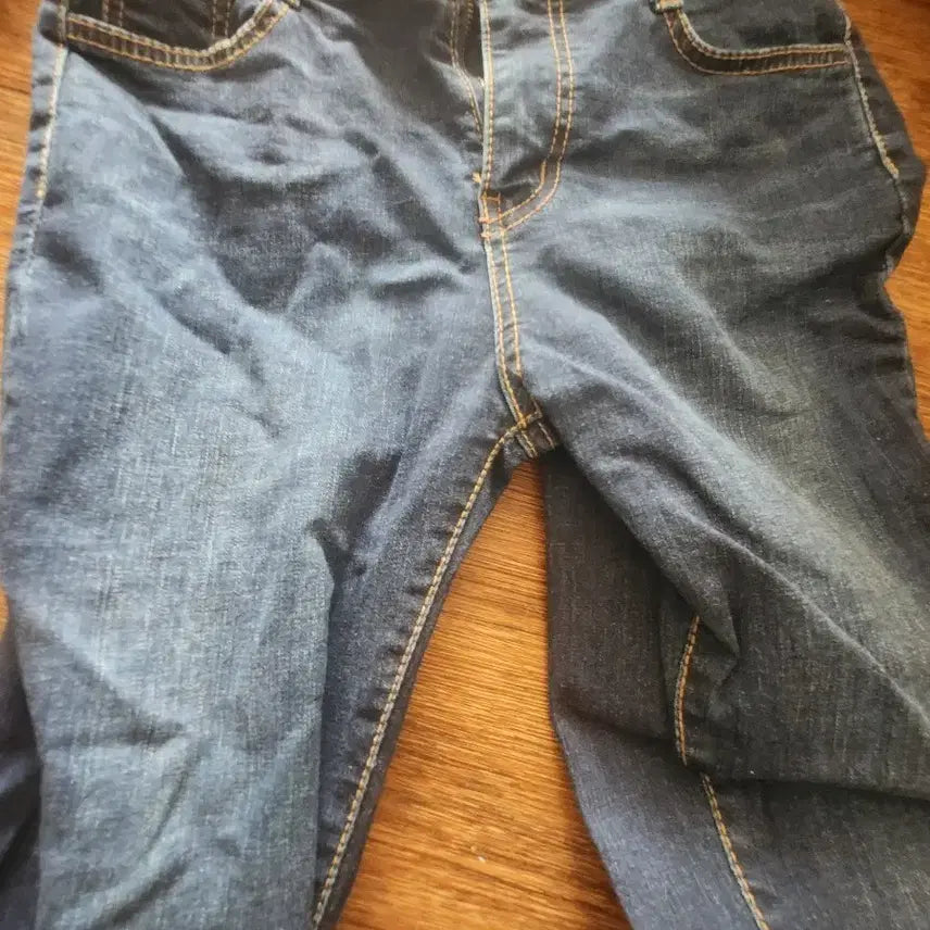 [BUNJANG] Navy Denim Jeans / 청바지
