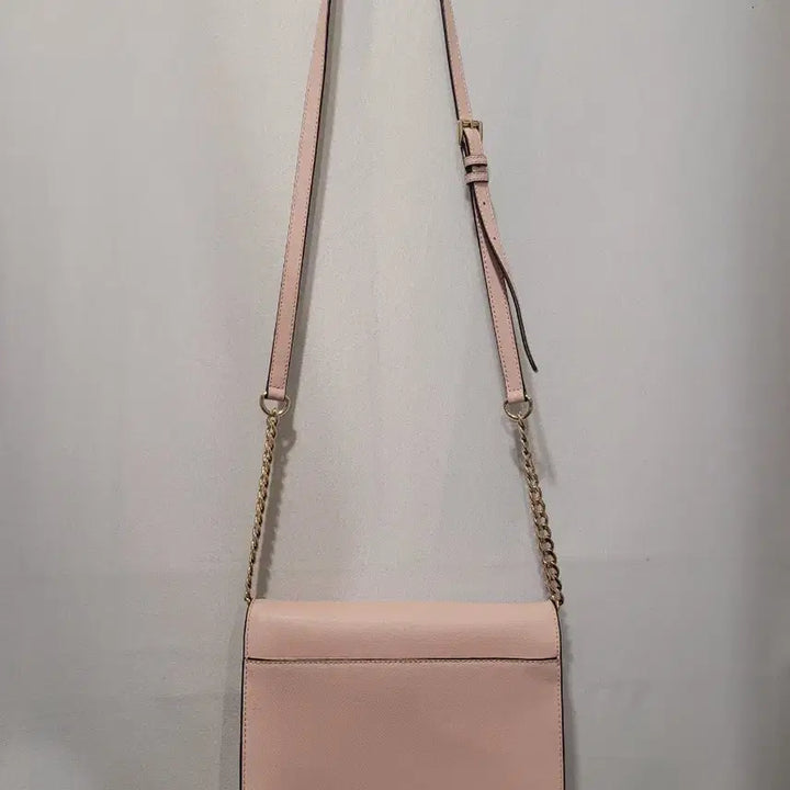[BUNJANG] Michael Kors Pink Chain Crossbody Bag / 마이클코어스 핑크 체인 크로스백
