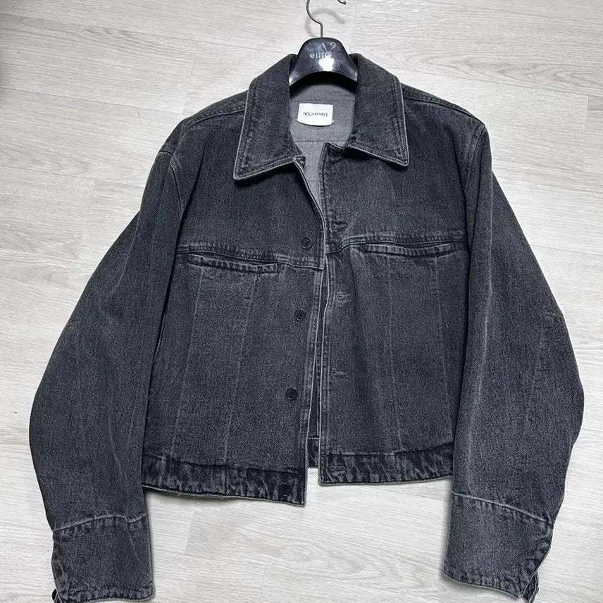 [BUNJANG] Numare Black Denim Trucker Jacket (Size M) / (새상품) 누마레 흑청 트러커 데님 자켓 M