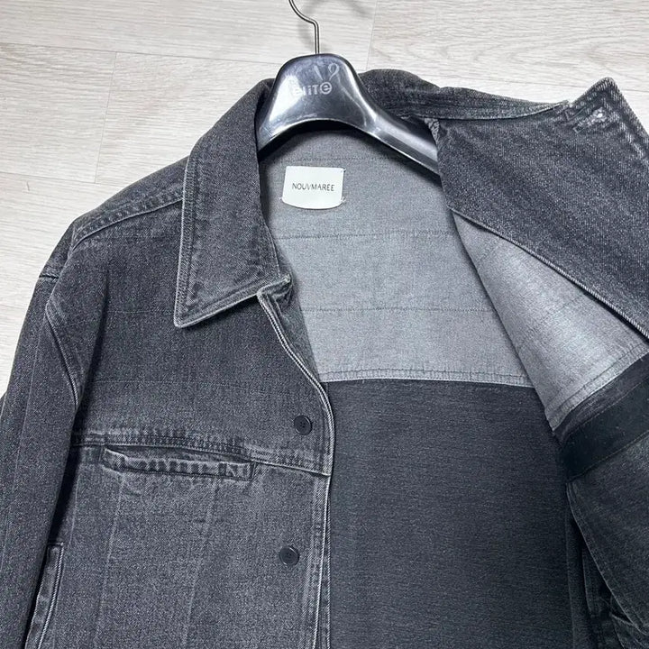[BUNJANG] Numare Black Denim Trucker Jacket (Size M) / (새상품) 누마레 흑청 트러커 데님 자켓 M
