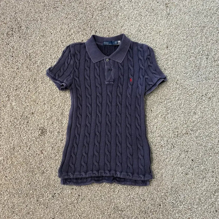 [BUNJANG] Polo Short Sleeve Knit Top / 폴로 반팔 니트