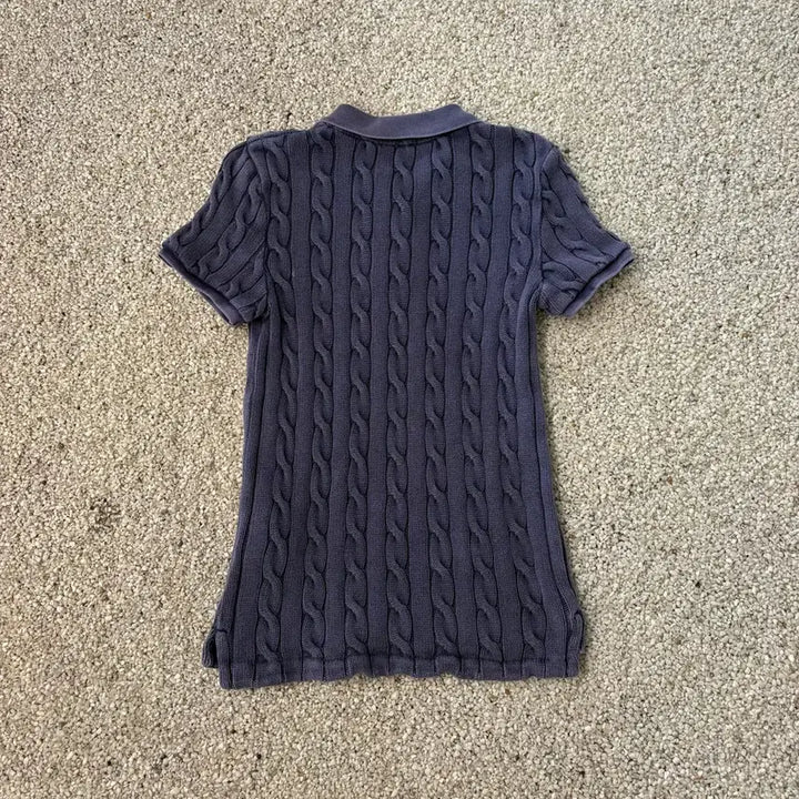 [BUNJANG] Polo Short Sleeve Knit Top / 폴로 반팔 니트