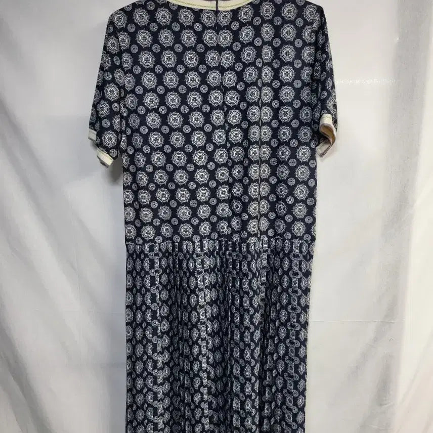 [BUNJANG] Vintage Patterned Spandex Dress / 패턴 스판 원피스 53-103