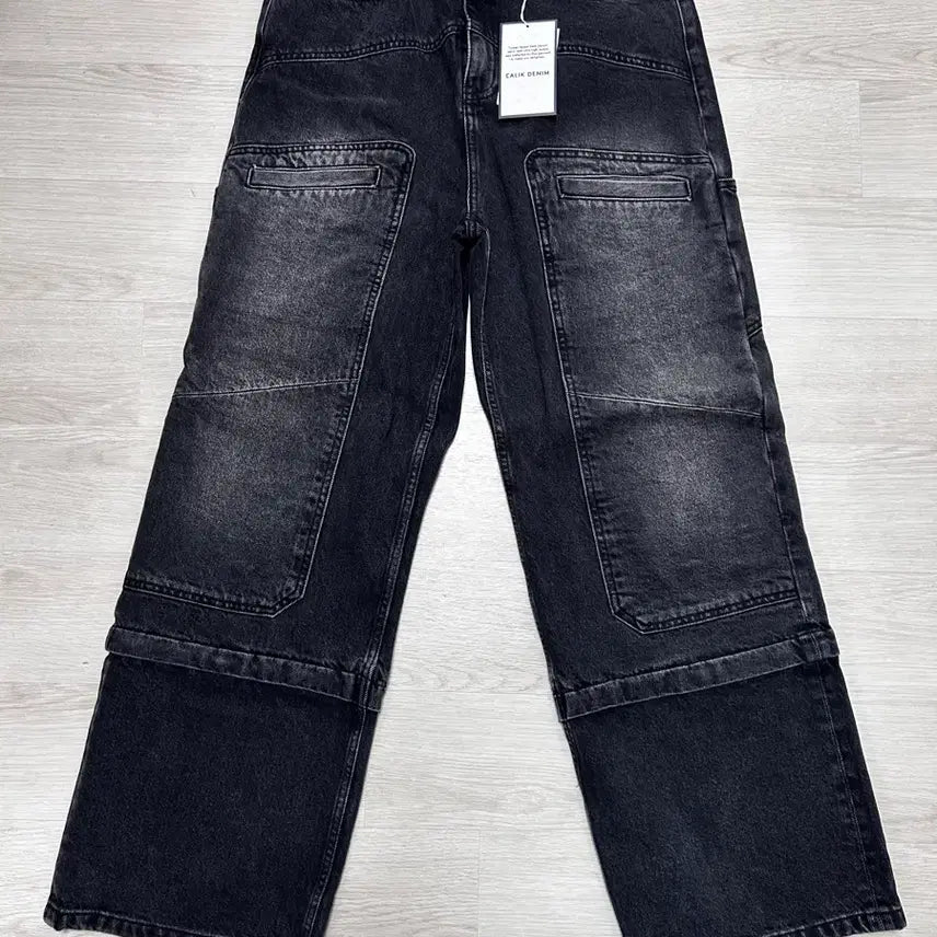 [BUNJANG] Moldboy Black Denim Pants / (새상품) 몰드보이 워싱 블랙 흑청 데님 팬츠 2사이즈