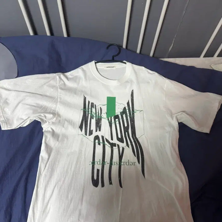 [BUNJANG] UNDERCOVER White Printing T-shirt / UNDERCOVER 화이트 프린팅 티셔츠