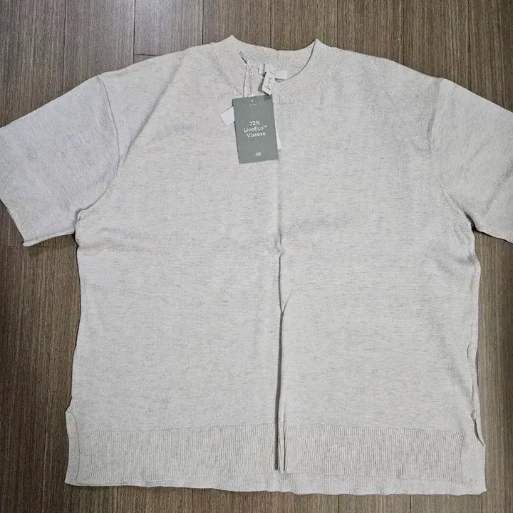 [BUNJANG] H&amp;M Knit T-shirt / H&amp;M 반팔 니트 티셔츠