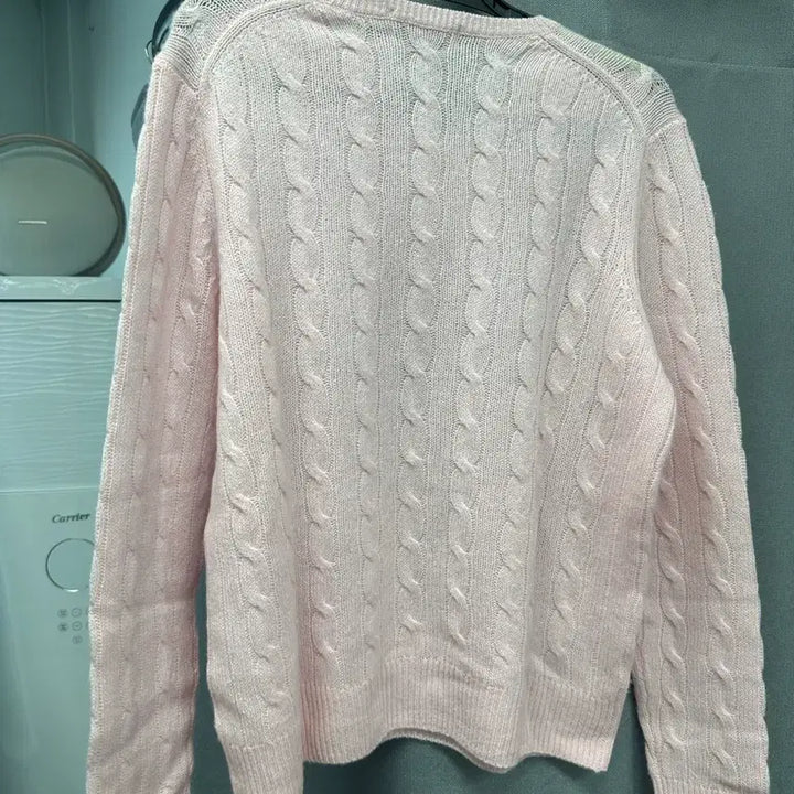 [BUNJANG] LYDIAVINE Pink Cashmere Knit Sweater / LYDIAVINE 리디아바인 핑크 니트 L