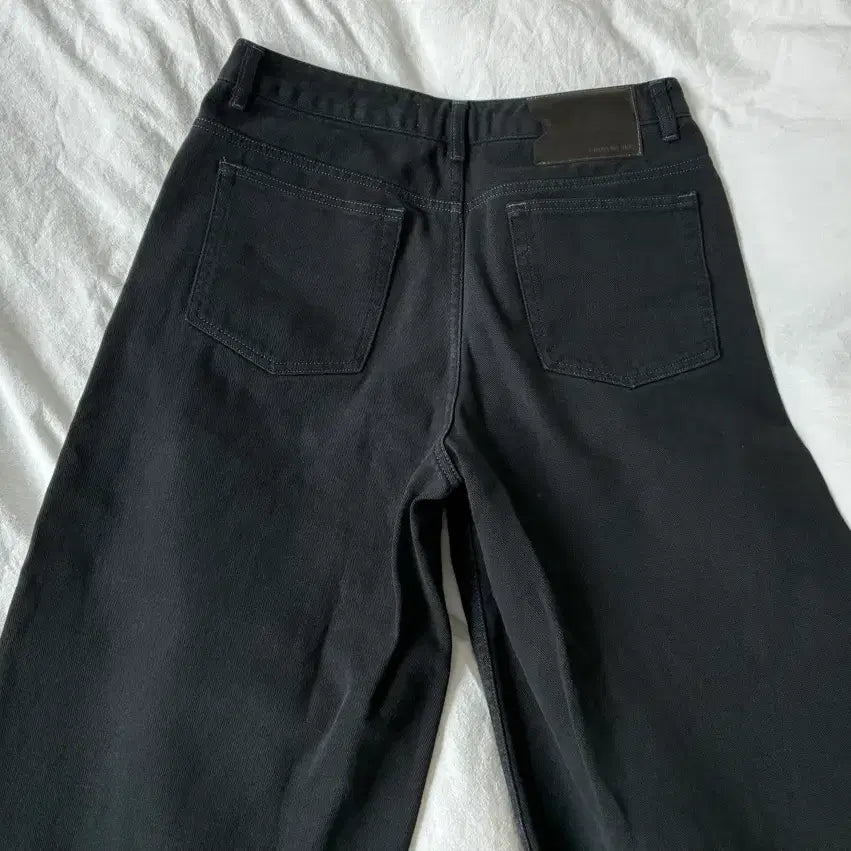 [BUNJANG] Brownyard Curved Denim Pants Black / 브라운야드 커브드 데님 팬츠 블랙