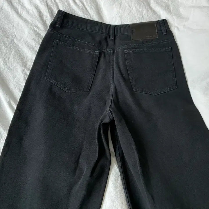 [BUNJANG] Brownyard Curved Denim Pants Black / 브라운야드 커브드 데님 팬츠 블랙
