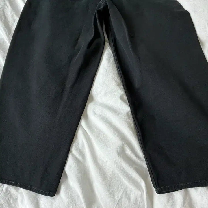 [BUNJANG] Brownyard Curved Denim Pants Black / 브라운야드 커브드 데님 팬츠 블랙