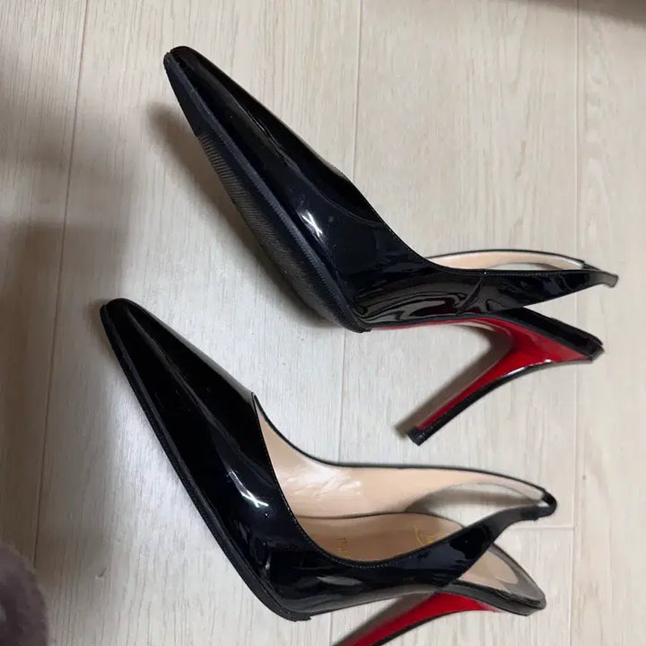 [BUNJANG] Christian Louboutin Black Enamel Pumps Full Set / 크리스챤 루부탱 블랙 에나멜 펌프스 풀세트
