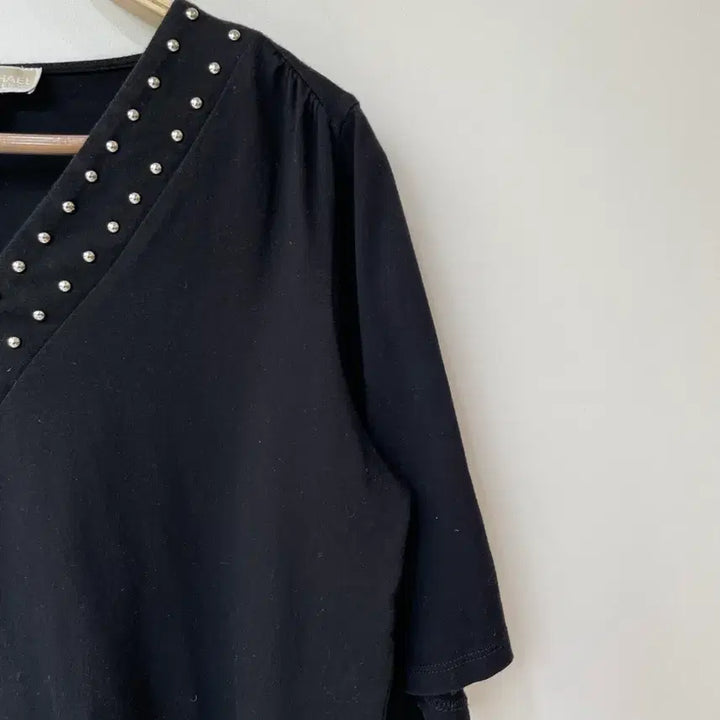 [BUNJANG] Michael Kors Black Short Sleeve T-shirt M / 마이클코어스 블랙 반팔티셔츠 M