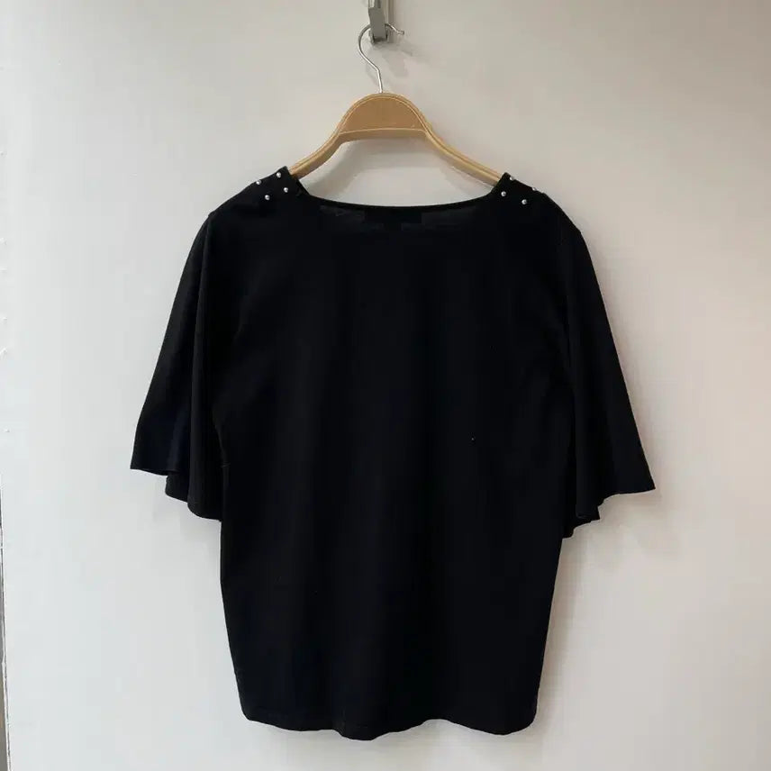 [BUNJANG] Michael Kors Black Short Sleeve T-shirt M / 마이클코어스 블랙 반팔티셔츠 M