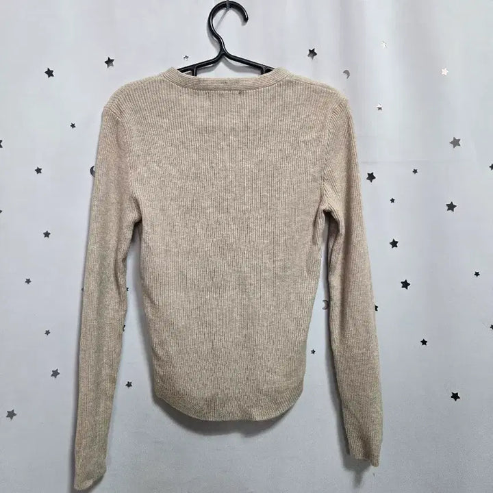 [BUNJANG] 8 Seconds Ribbed Knit Cardigan Beige (S) / 에잇세컨즈 골지 니트 가디건 베이지 S