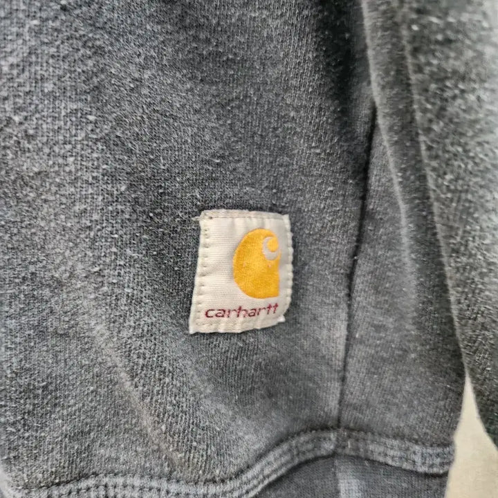 [BUNJANG] Carhartt Midway Logo Oversized Sweatshirt / 칼하트 미드웨이로고 오버핏 맨투맨 S(L)