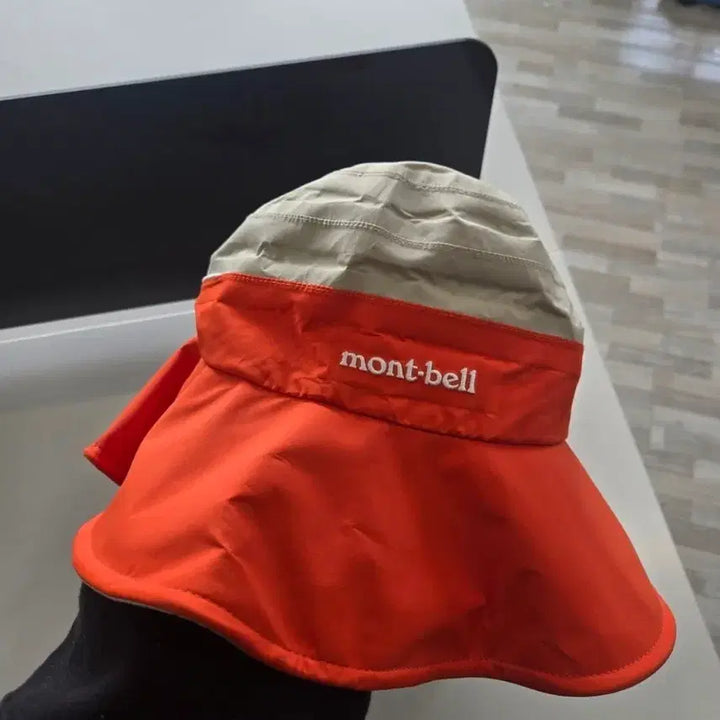 [BUNJANG] Montbell Coral Polyester Hiking Hat / 몽벨 등산 모자입니다- 색상은 코랄색