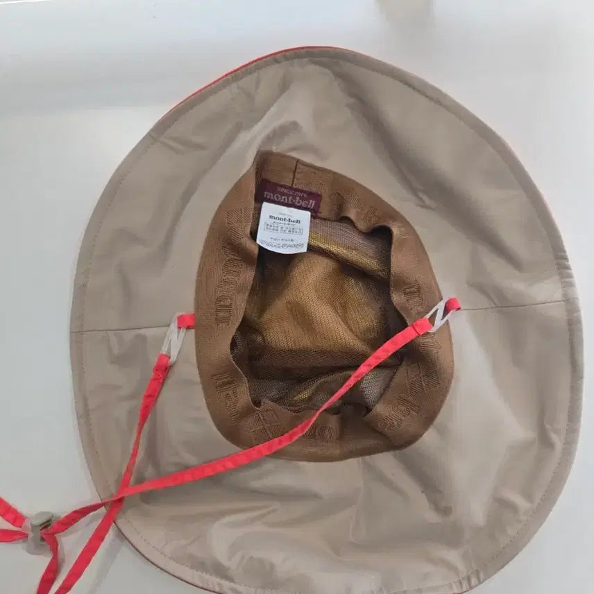 [BUNJANG] Montbell Coral Polyester Hiking Hat / 몽벨 등산 모자입니다- 색상은 코랄색