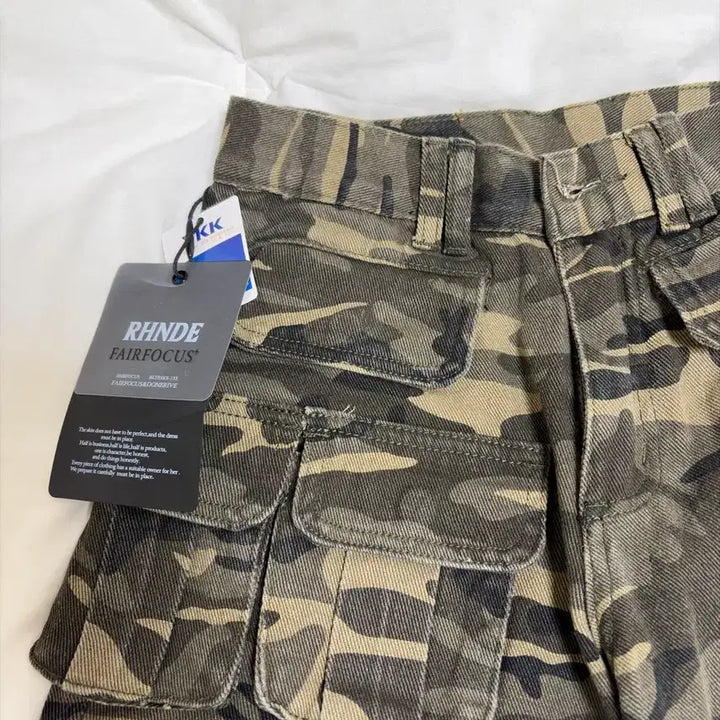 [BUNJANG] Camouflage Denim Pants S Size / 카모플라쥬 데님 팬츠 S사이즈 새상품