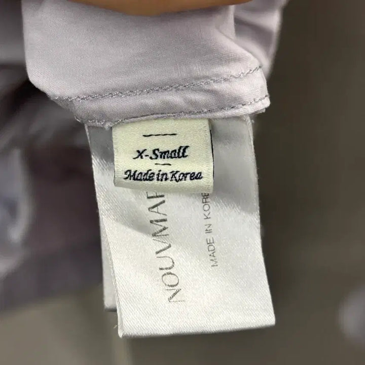 [BUNJANG] NOUVMAREE XS Cotton Shirt / NOUVMAREE 셔츠 XS