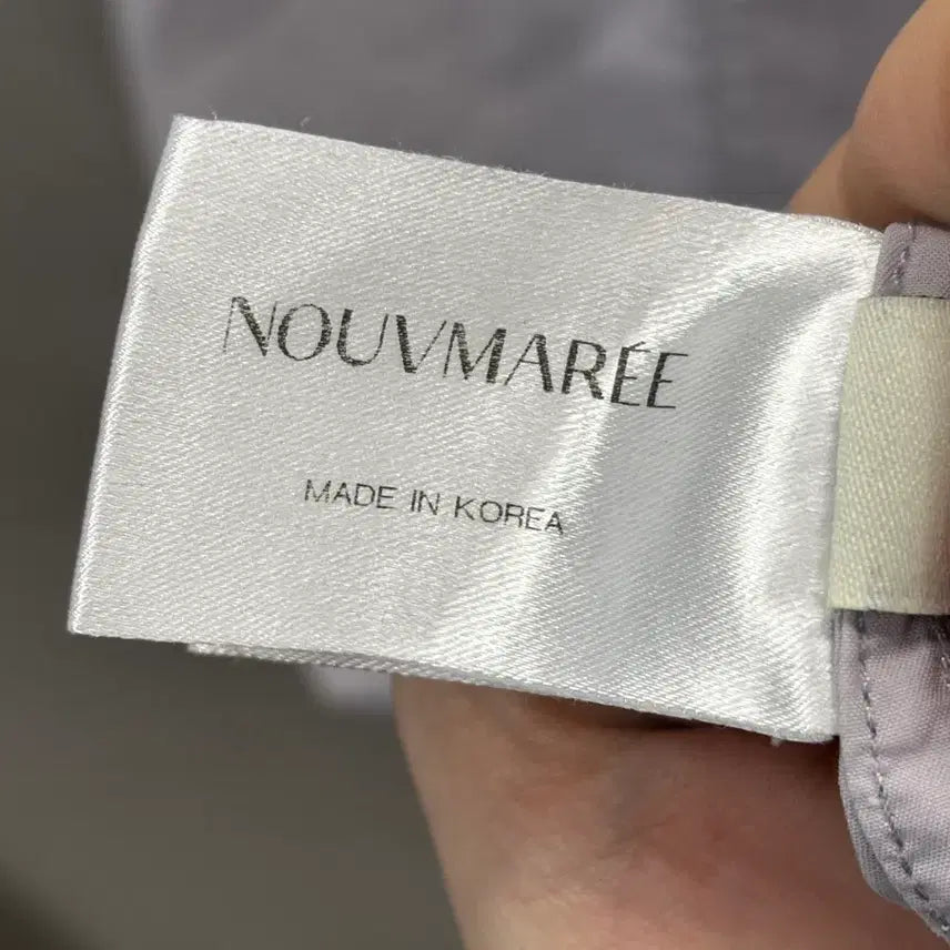 [BUNJANG] NOUVMAREE XS Cotton Shirt / NOUVMAREE 셔츠 XS