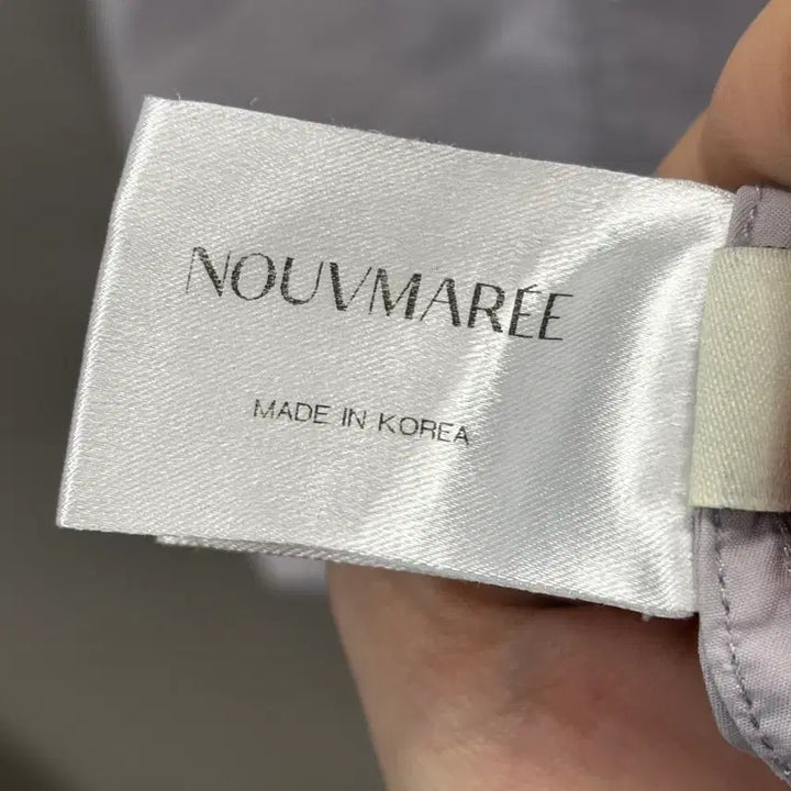 [BUNJANG] NOUVMAREE XS Cotton Shirt / NOUVMAREE 셔츠 XS