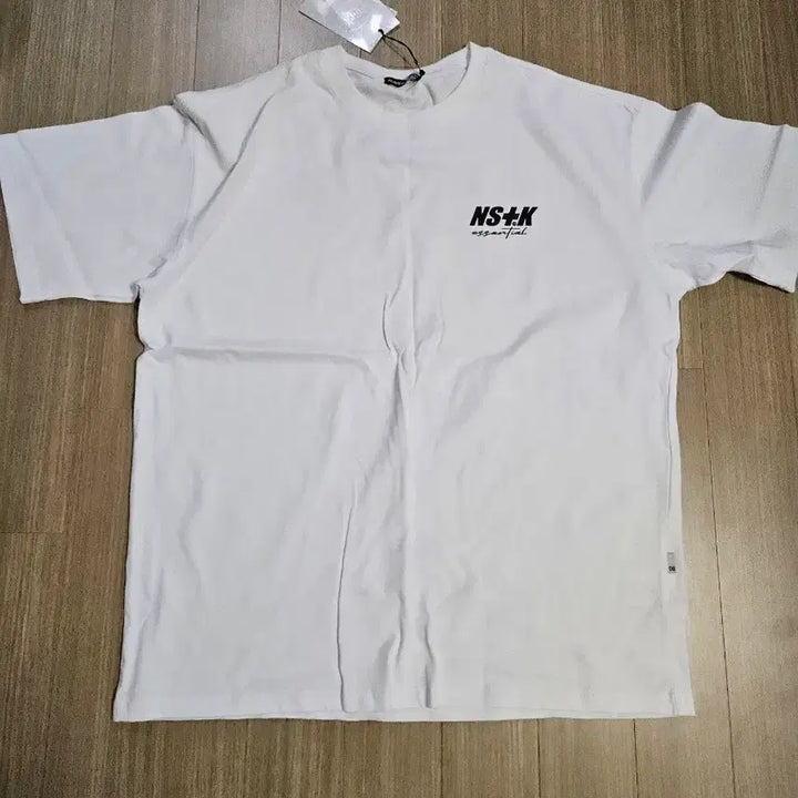 [BUNJANG] Nasty Kick Essential White Short Sleeve T-shirt / 네스티킥 에센셜 반팔 티셔츠 화이트