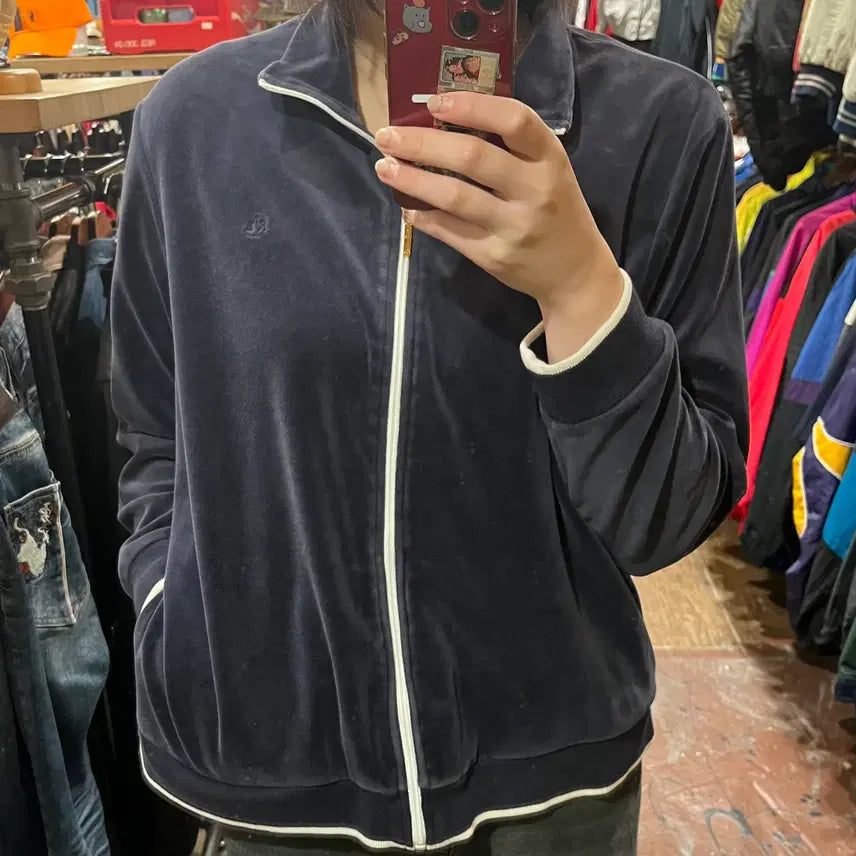 [BUNJANG] HI Vintage Navy Zip-Up Jacket / [HI] 빈티지 집업 네이비