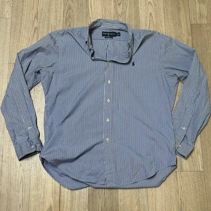[BUNJANG] Polo Ralph Lauren Striped Shirt / 폴로랄프로렌 해외판 정품 스트라이프 셔츠 105-110