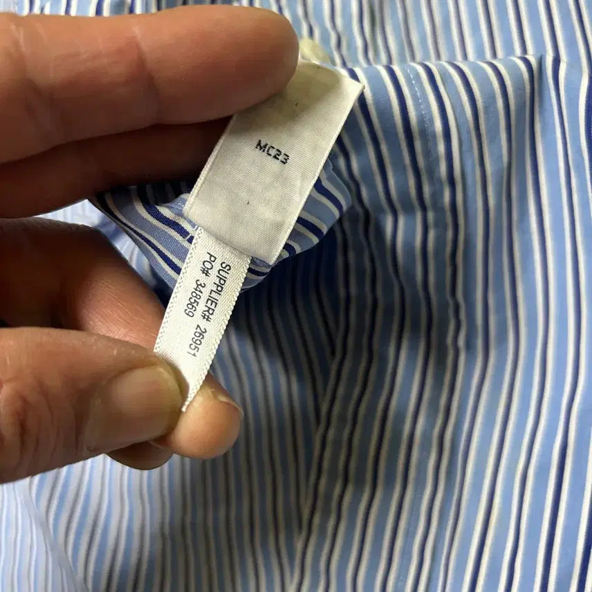 [BUNJANG] Polo Ralph Lauren Striped Shirt / 폴로랄프로렌 해외판 정품 스트라이프 셔츠 105-110