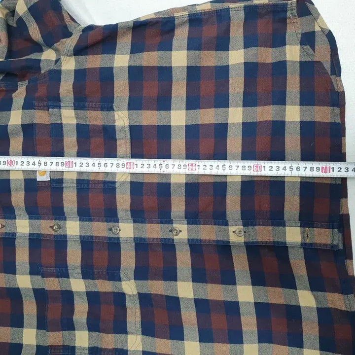 [BUNJANG] Carhartt Two-Pocket Check Shirt (XXL) / 칼하트 셔츠 긴팔 투포켓 체크 남방 xxl