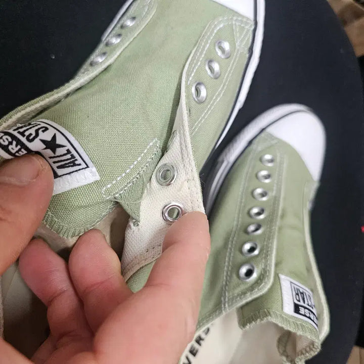 [BUNJANG] Converse Chuck Taylor Slip-On Green Sneakers / 427- [새상품]컨버스 척테일러 스립온 그린 280