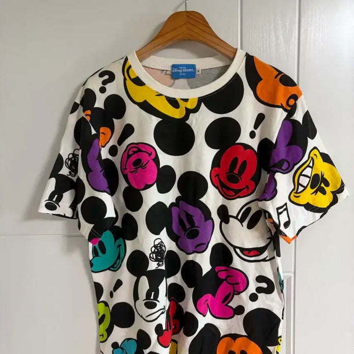 [SOLD OUT] (일본 수입 빈티지)디즈니 미키 마우스 반팔 티셔츠 면100 S