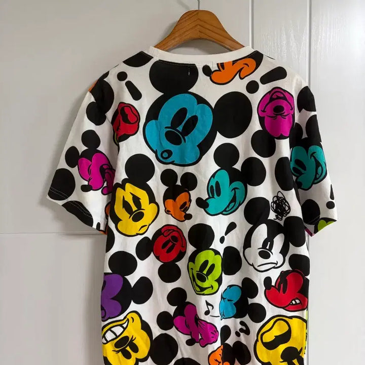 [SOLD OUT] (일본 수입 빈티지)디즈니 미키 마우스 반팔 티셔츠 면100 S
