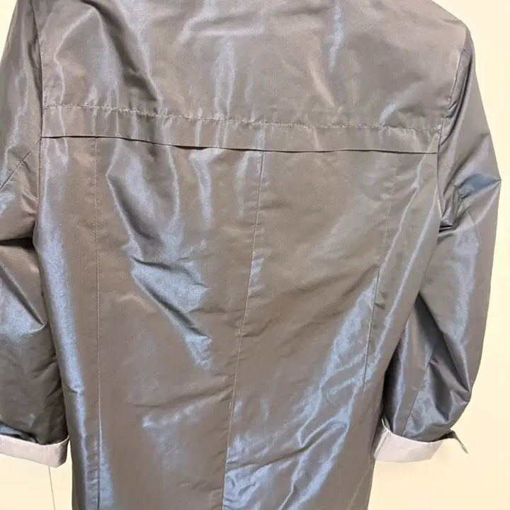 [BUNJANG] TERESIA Pearl Designer Trench Coat Jacket / TERESIA 진주빛 디자이너 코트 트렌치 바람막이 자켓556677