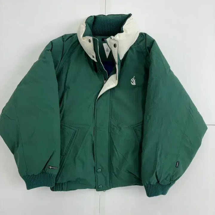 [BUNJANG] Nautica Yacht Parka Padded Jumper Green / 노티카 요트 파카 패딩 점퍼 그린