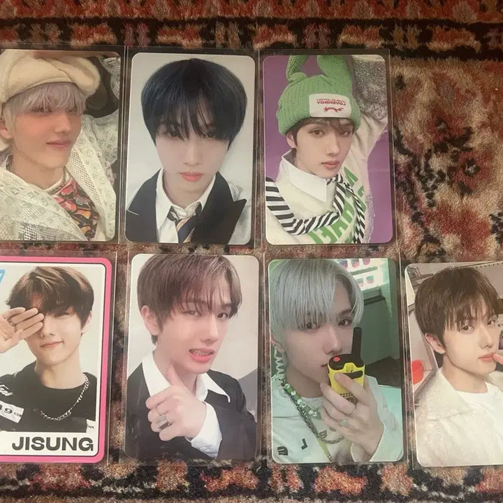 [BUNJANG] NCT Dream Jisung Photocard Bundle Set / NCT DREAM 엔시티 드림 박지성 포카 7장 일괄