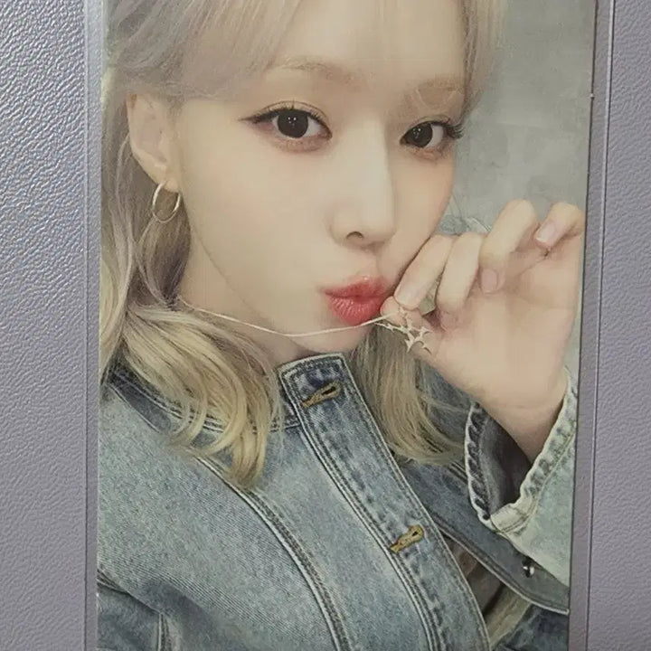 [SOLD OUT] [판매] 에스파 윈터 아마겟돈 팝업 목걸이 포카