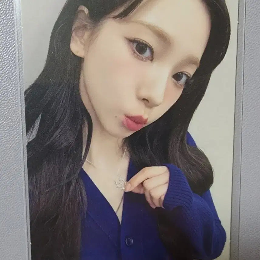 [SOLD OUT] [판매] 에스파 카리나 아마겟돈 팝업 목걸이 포카
