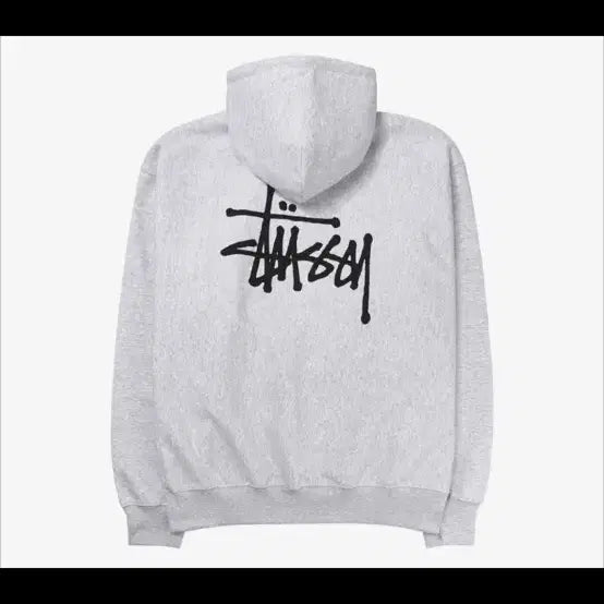 [BUNJANG] Stussy Basic Hoodie Ash Heather (XL) / 스투시 베이직 후드티 애쉬 헤더(XL) 팝니다