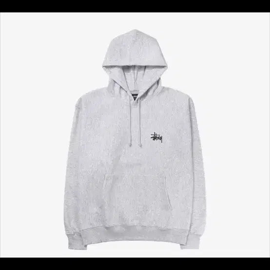 [BUNJANG] Stussy Basic Hoodie Ash Heather (XL) / 스투시 베이직 후드티 애쉬 헤더(XL) 팝니다